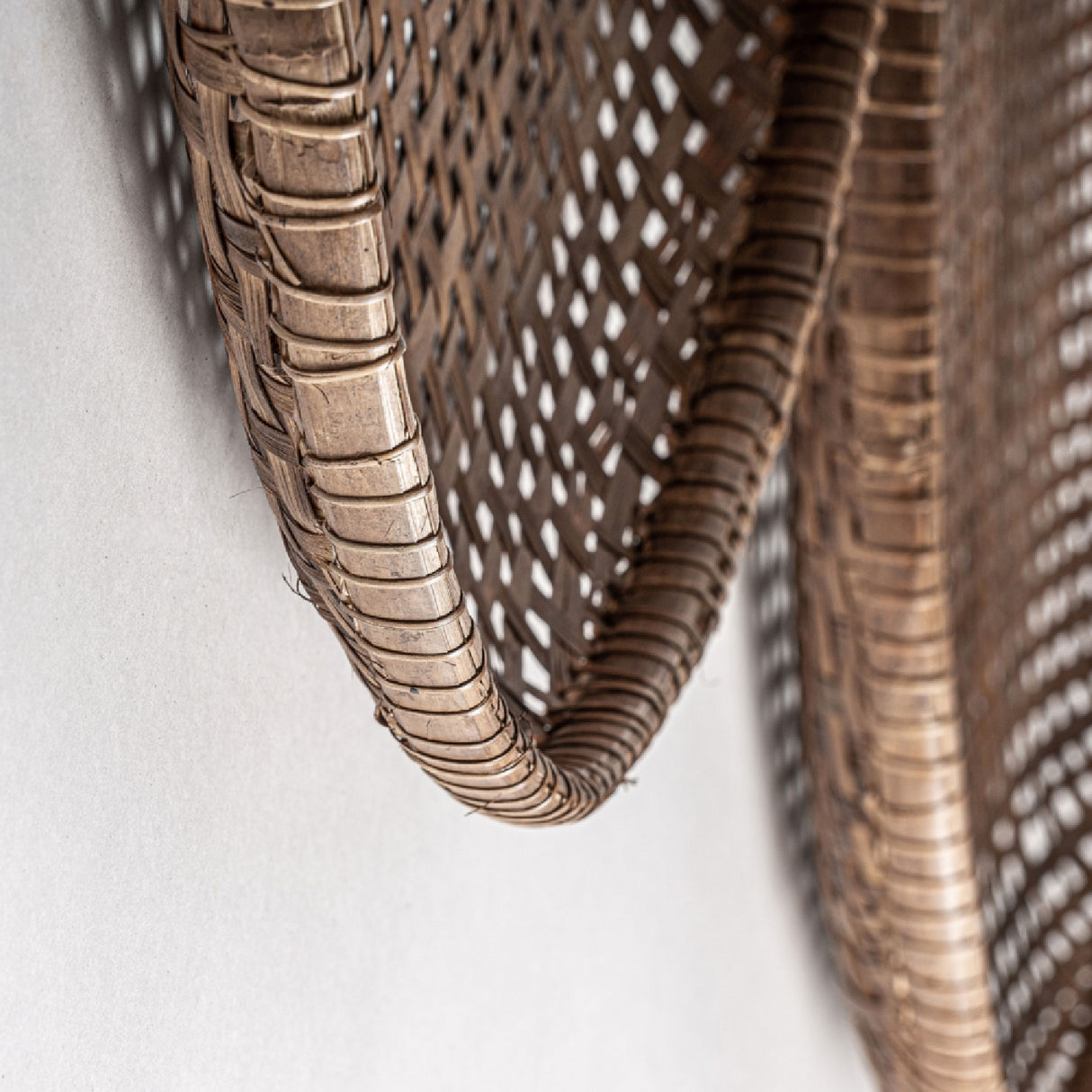 Modern furniture - Brown Bamboo Decorative Plates (2) - www.oroa.com | Oroa.com