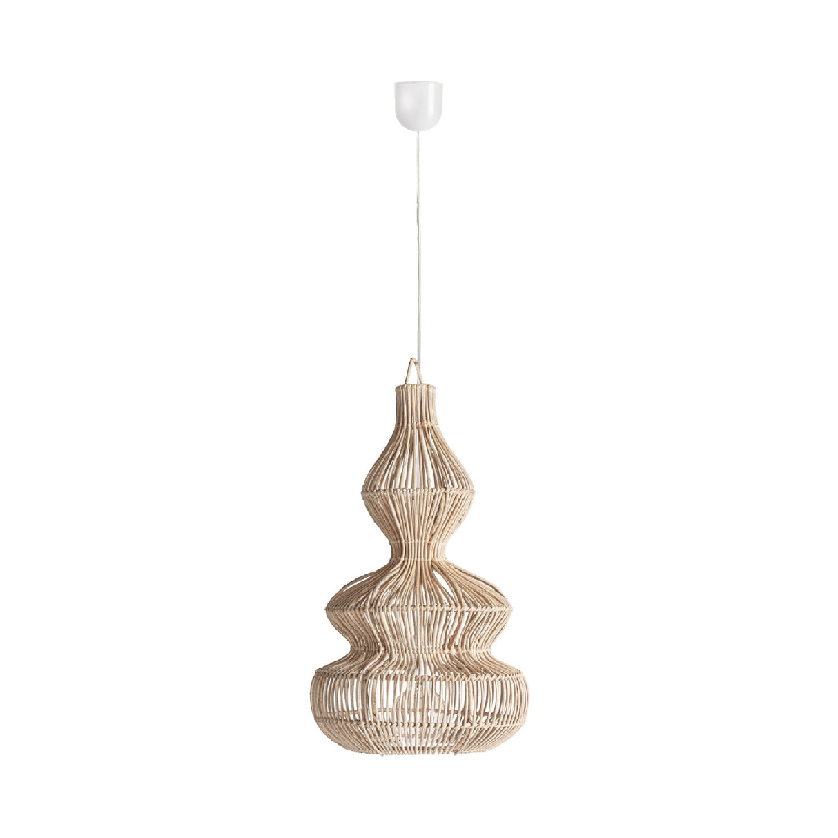Wavy Rattan Pendant Light | Oroa.com