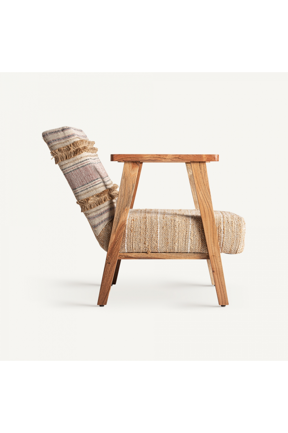 Hemp Boho Style Armchair | Vical Home Quincy | Oroa.com