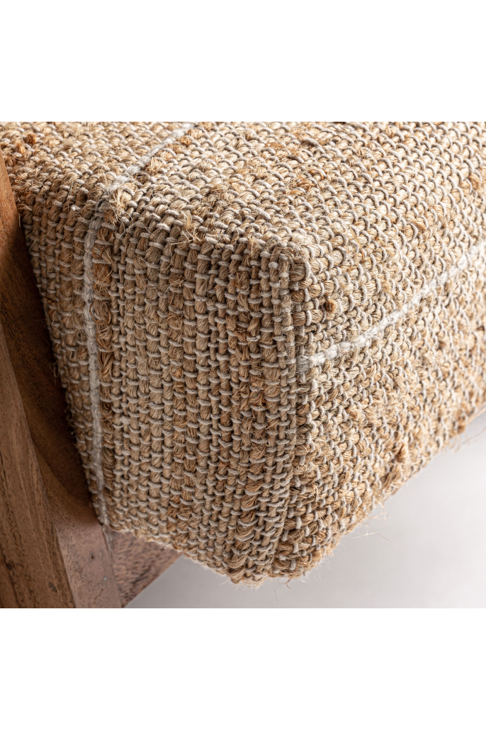 Hemp Boho Style Armchair | Vical Home Quincy | Oroa.com
