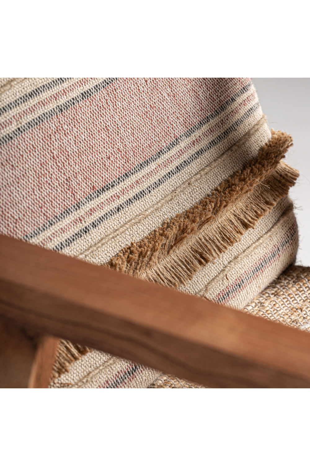 Hemp Boho Style Armchair | Vical Home Quincy | Oroa.com