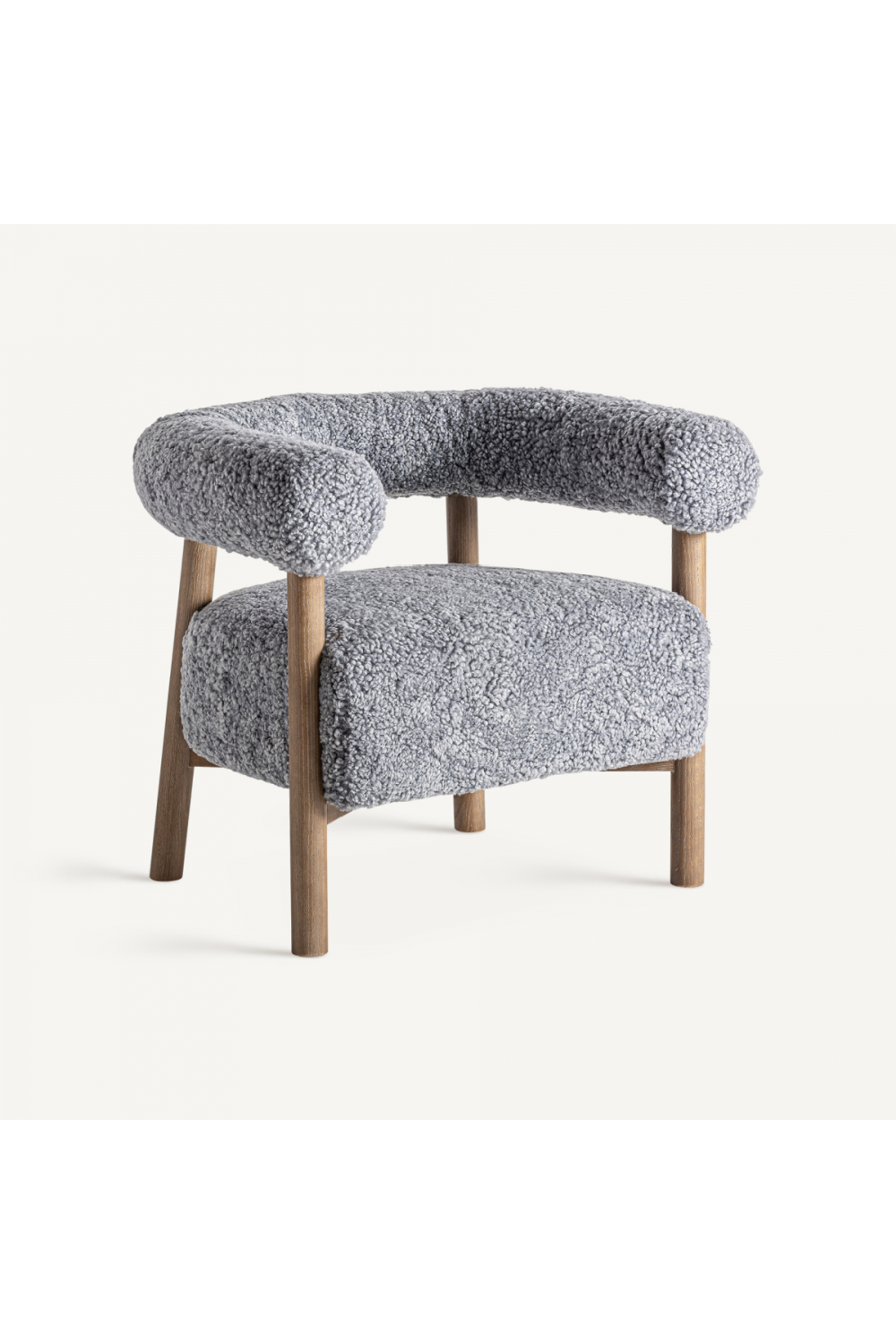 Gray Upholstered Armchair | Vical Home Allitz | Oroa.com