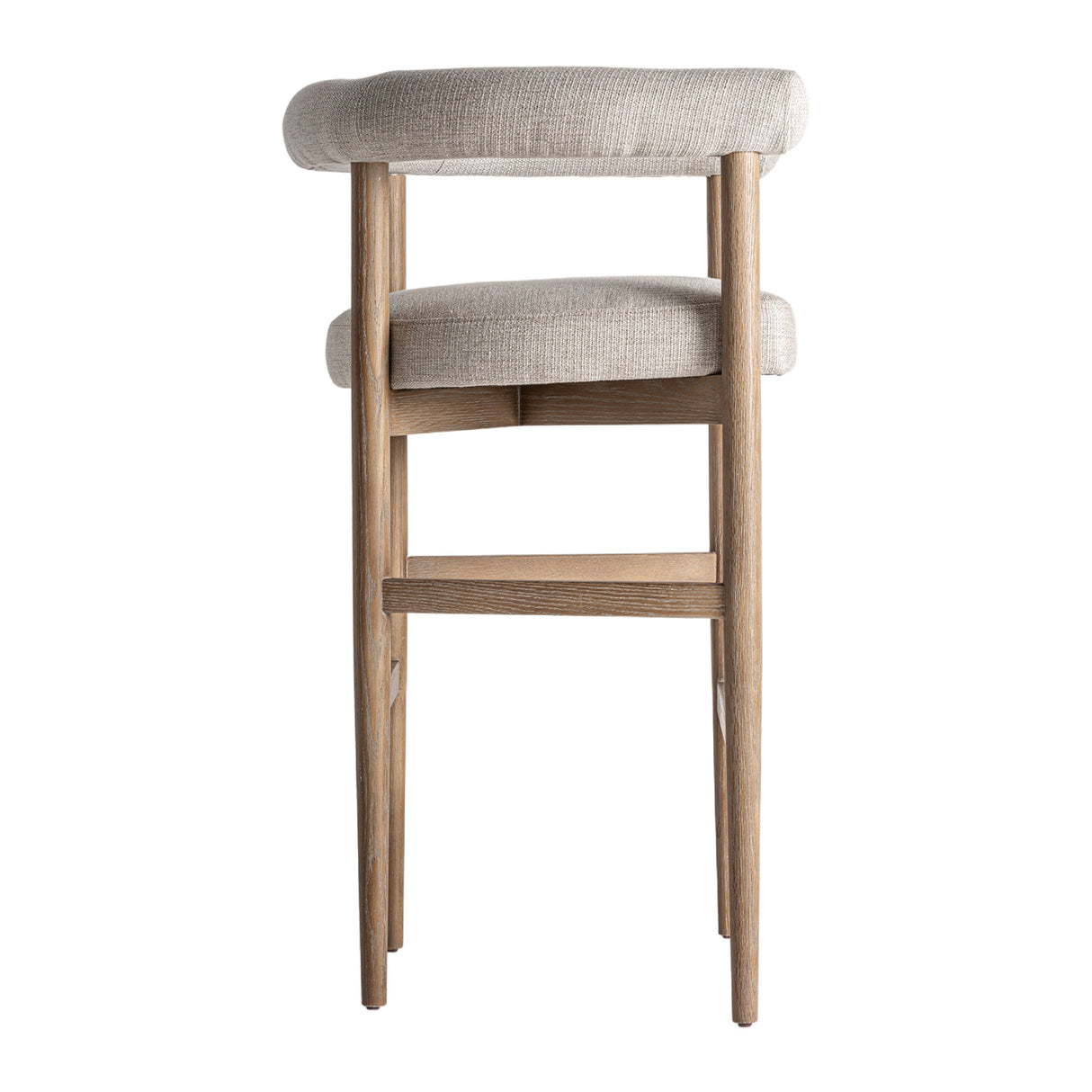 Modern European furniture - Curved Ash Wood Counter Stool - www.oroa.com | Oroa.com