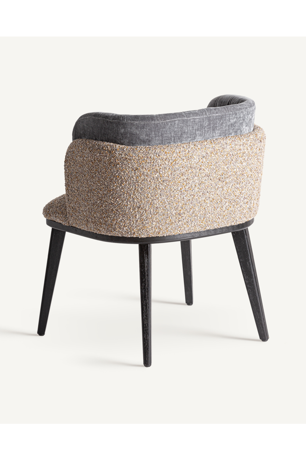 Velvet Backrest Accent Chair | Vical Home Meda | Oroa.com