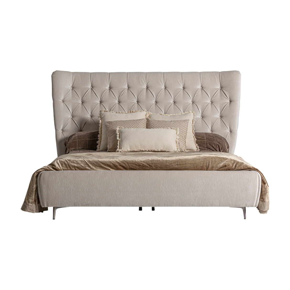 Modern European furniture - Button-Tufted Bed - www.oroa.com | Oroa.com