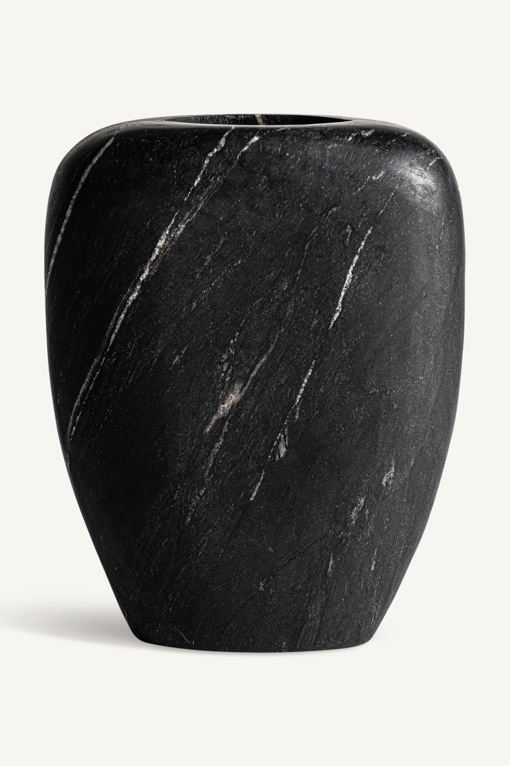 Black Marble Vase S (2) | Vical Home Levi | Oroa.com