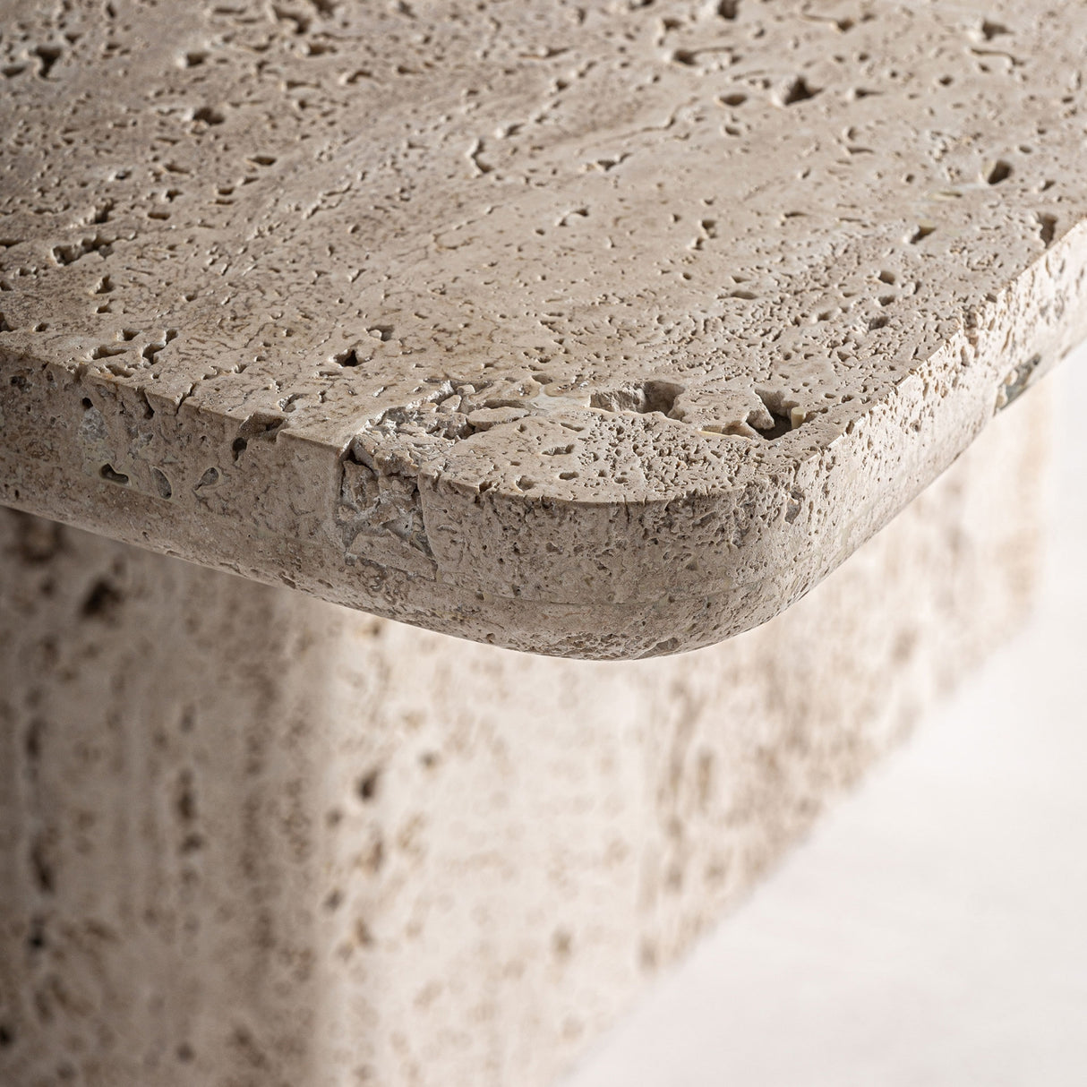 Modern furniture - Beige Travertine Coffee Table - www.oroa.com | Oroa.com