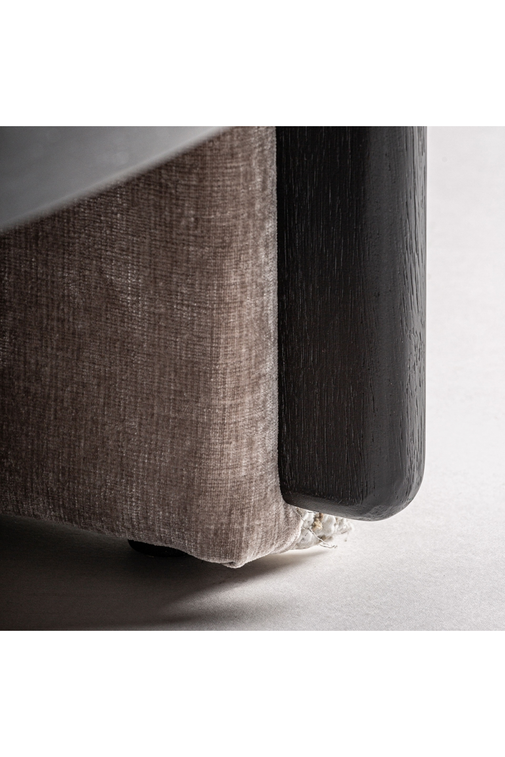 Taupe Round Back Armchair | Vical Home Erbach | Oroa.com