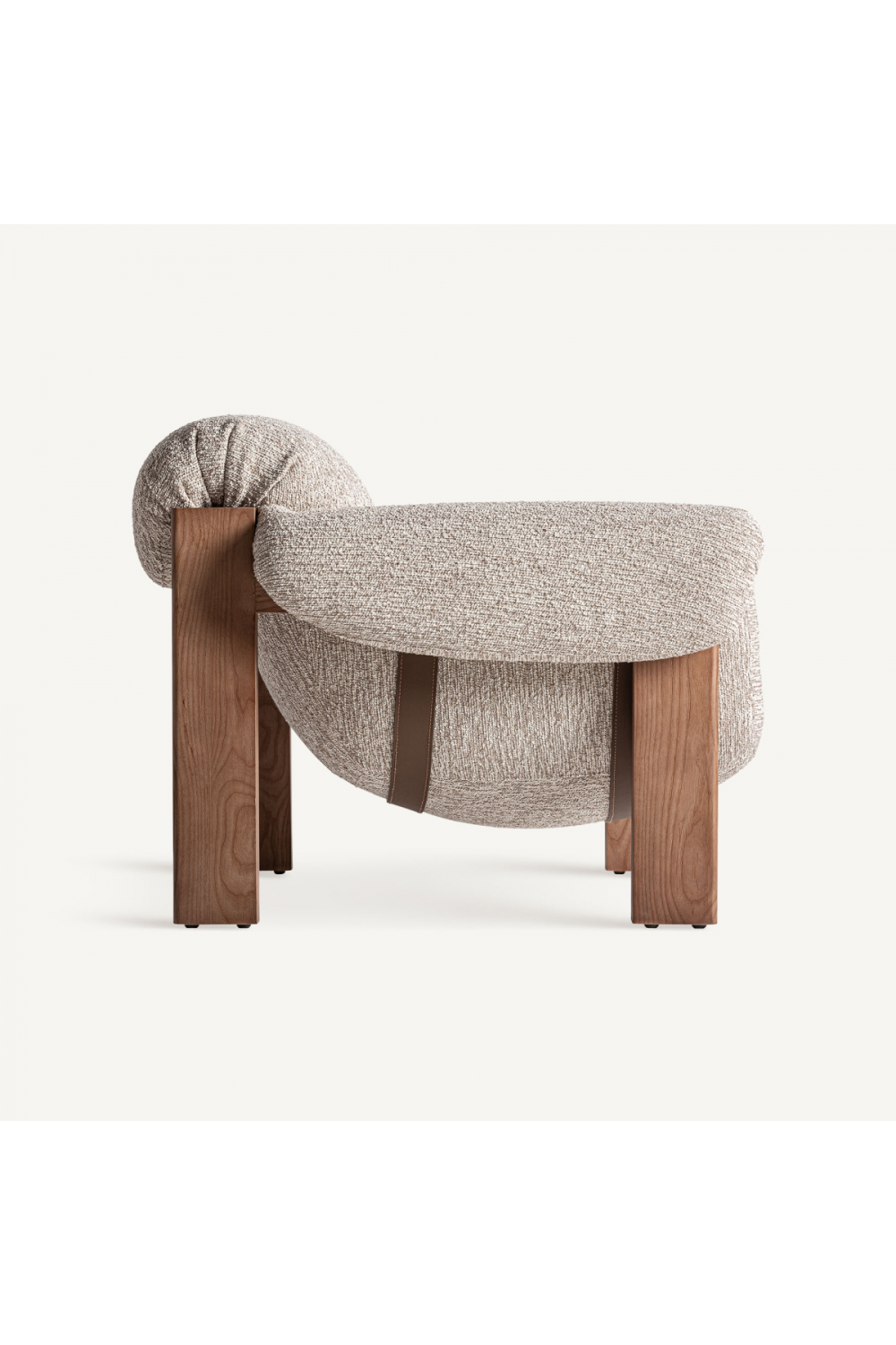 Pine Framed Upholstered Armchair | Vical Home Uznach | Oroa.com