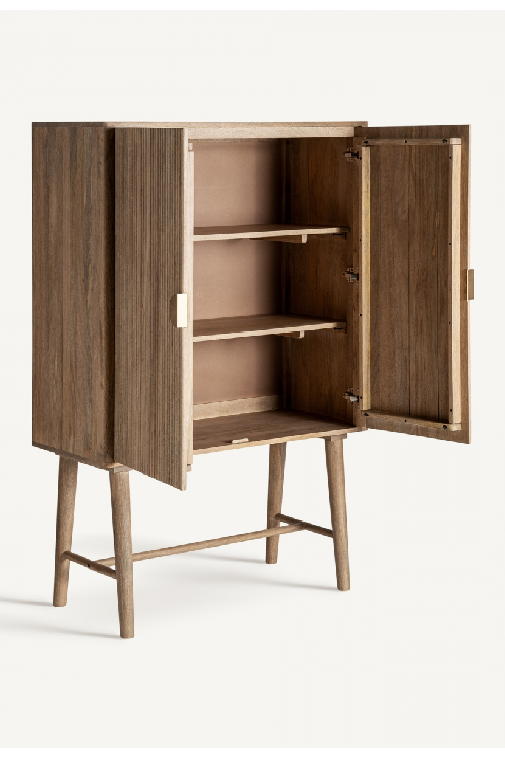 Mango Wood 2-Door Cabinet | Vical Home Zerf | Oroa.com