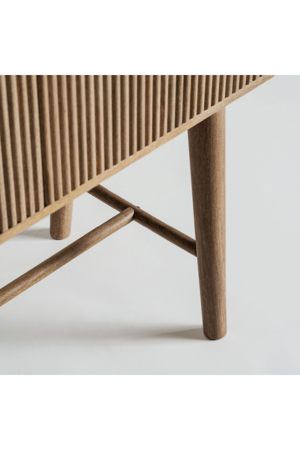 Mango Wood 2-Door Cabinet | Vical Home Zerf | Oroa.com