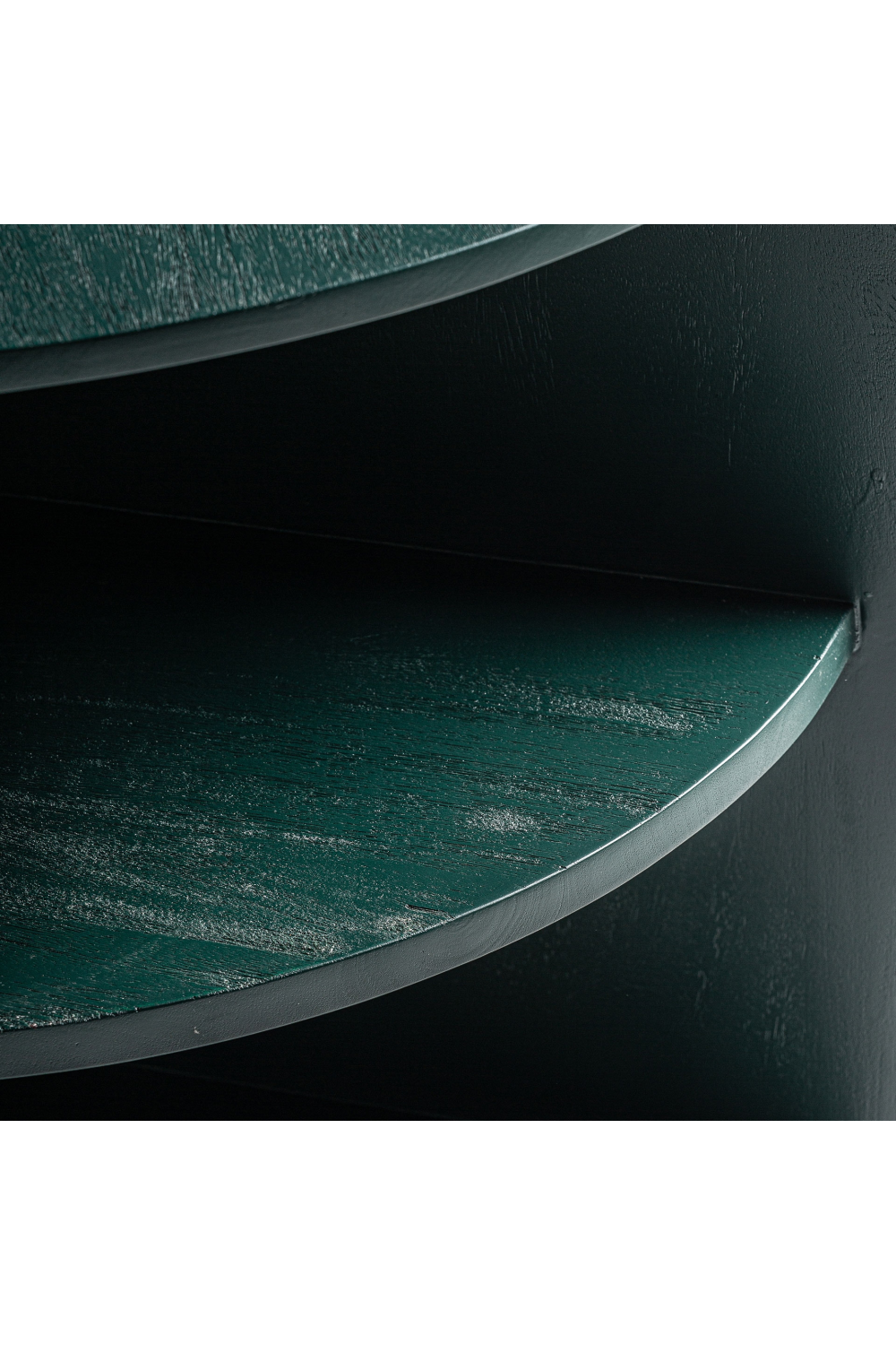 Green Wooden Shelf Side Table | Oroa.com