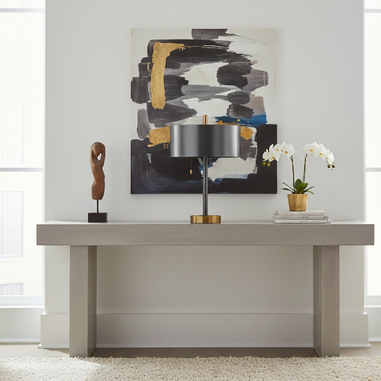 Gray Bronze Table Lamp | Vical Home Aina | Oroa.com