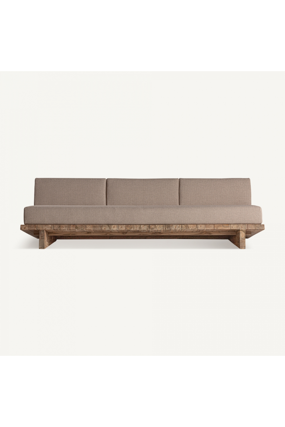 Slanted Teak Outdoor Sofa | Vical Home Pure | Oroa.com