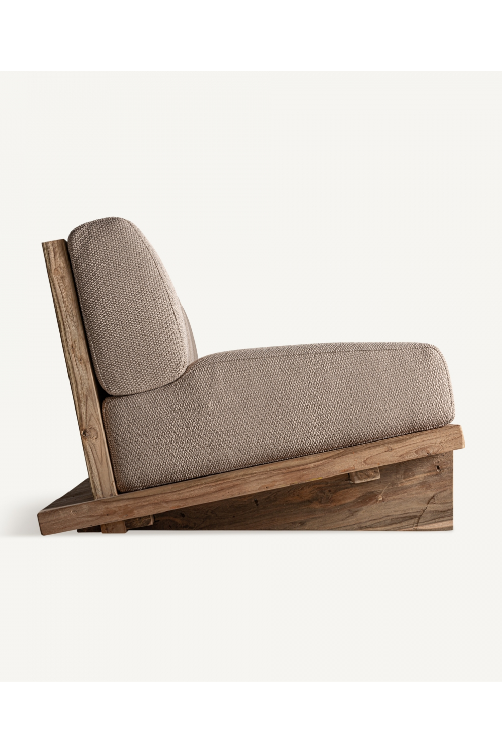 Slanted Teak Outdoor Sofa | Vical Home Pure | Oroa.com