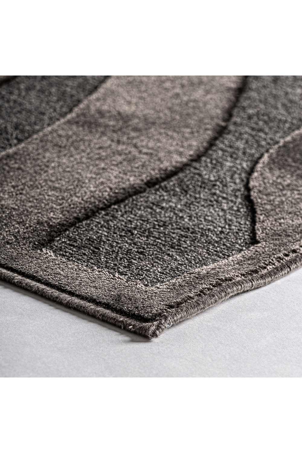 Black Viscose Area Rug 10' x 7' | Vical Home Nea | Oroa.com