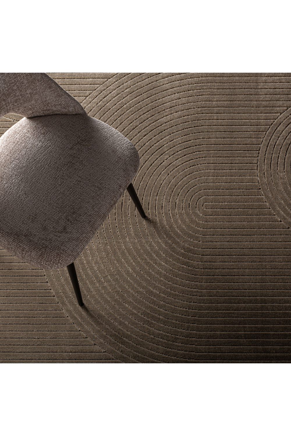 Brown Viscose Area Rug 11' x 8' | Vical Home Niara | Oroa.com