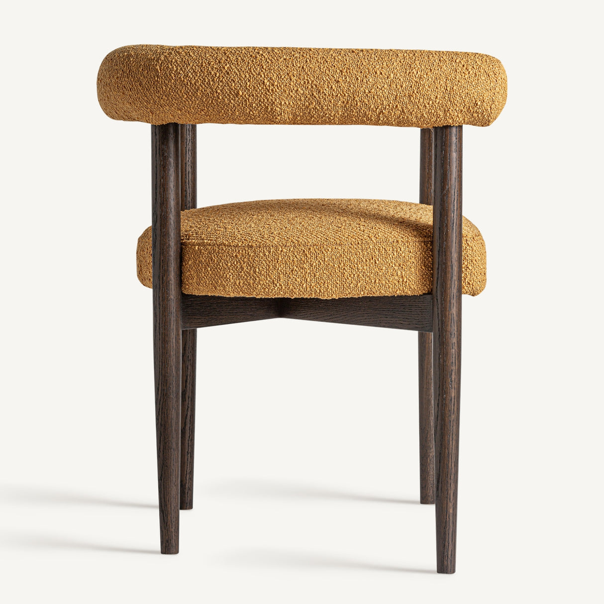 Ash Framed Curve Accent Chair | Oroa.com