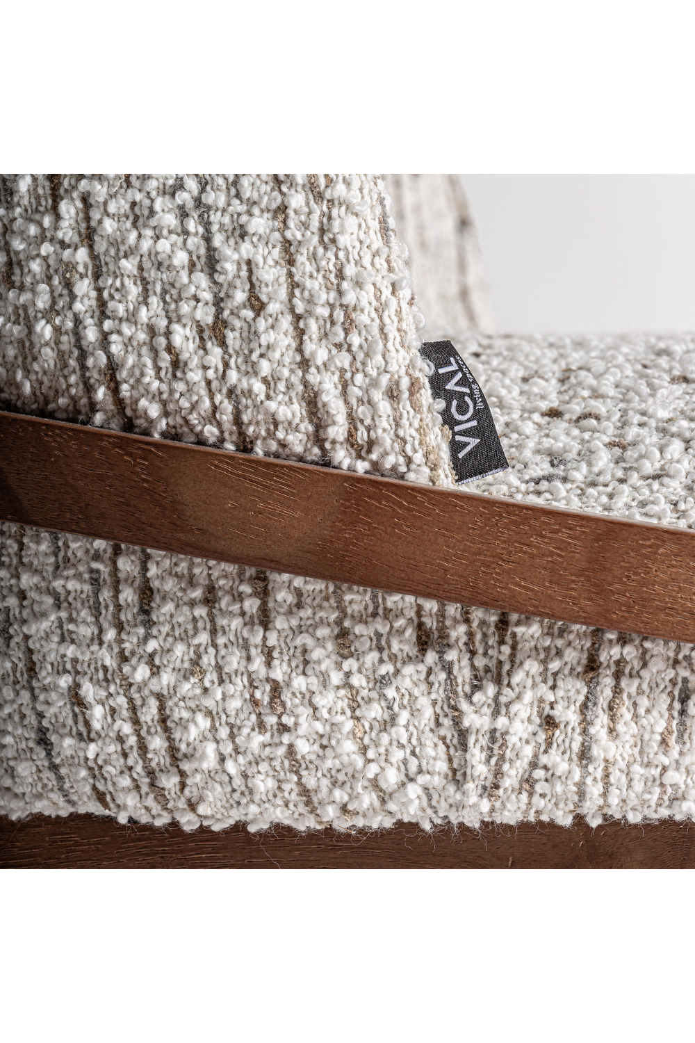 White Padded Dining Chair | Vical Home Erbach | Oroa.com