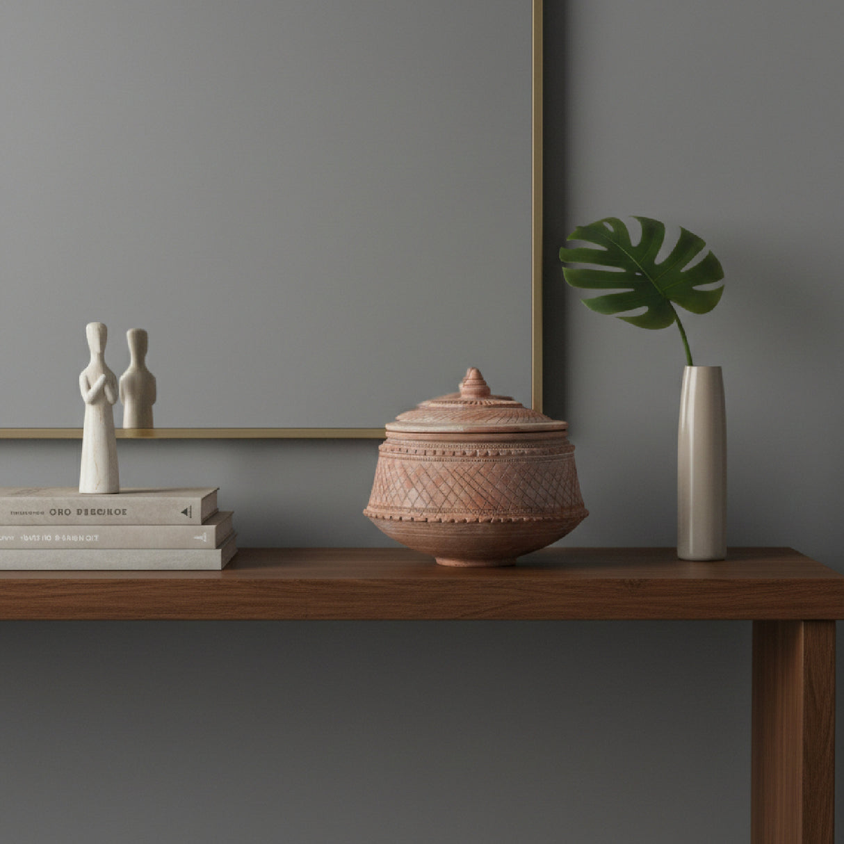 Brown Terracotta Classic Vase | Vical Home