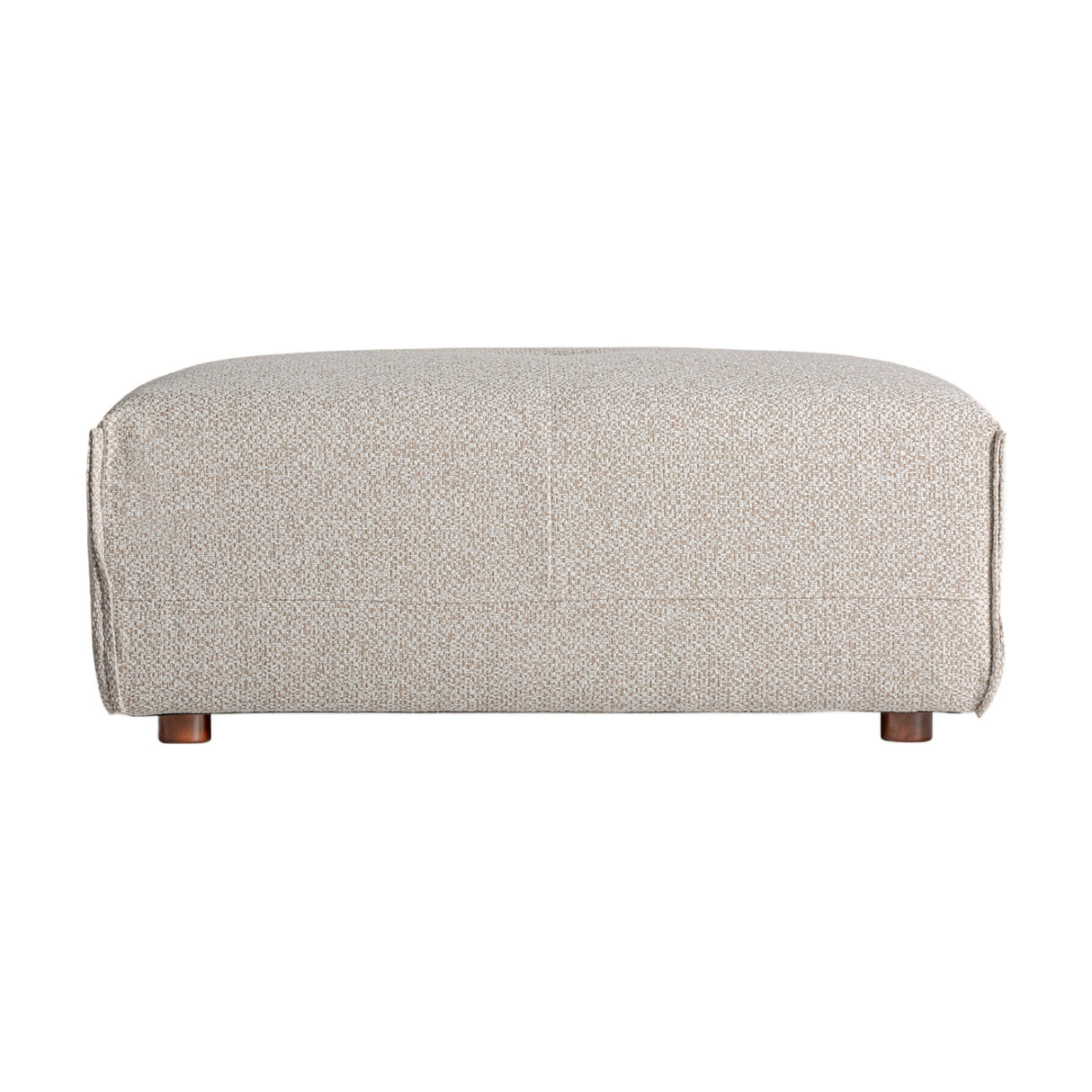 Modern furniture - Cream Upholstered Ottoman - www.oroa.com | Oroa.com