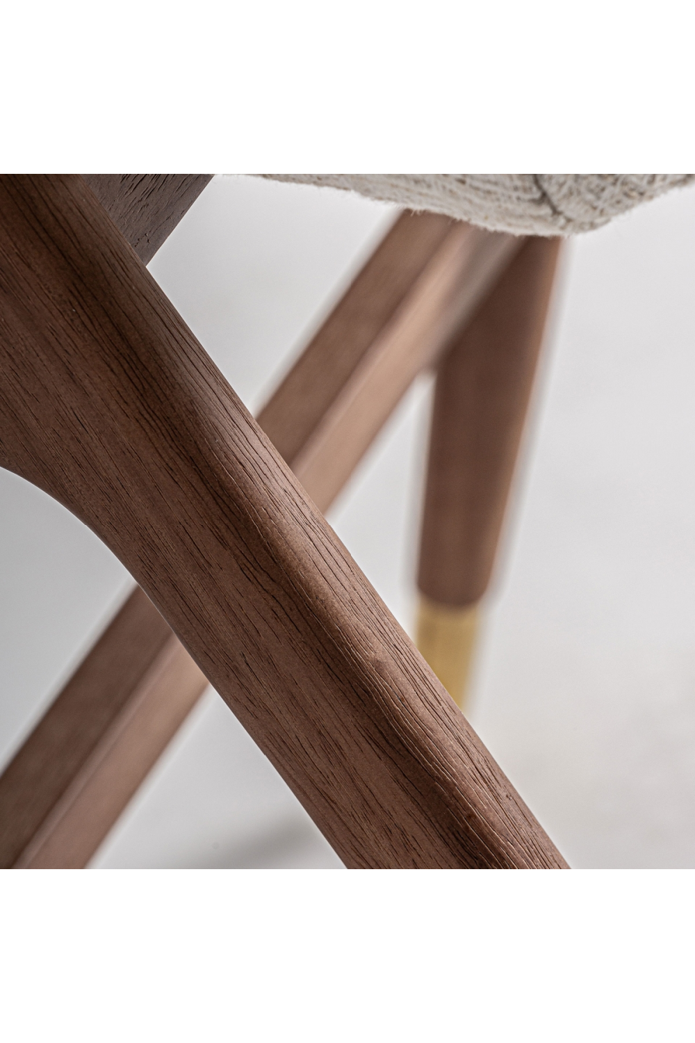 Beige Curved Bar Stool | Vical Home Douze | Oroa.com