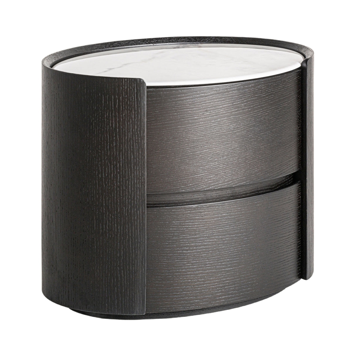 Black Oval Bedside Table | Vical Home Zofingen