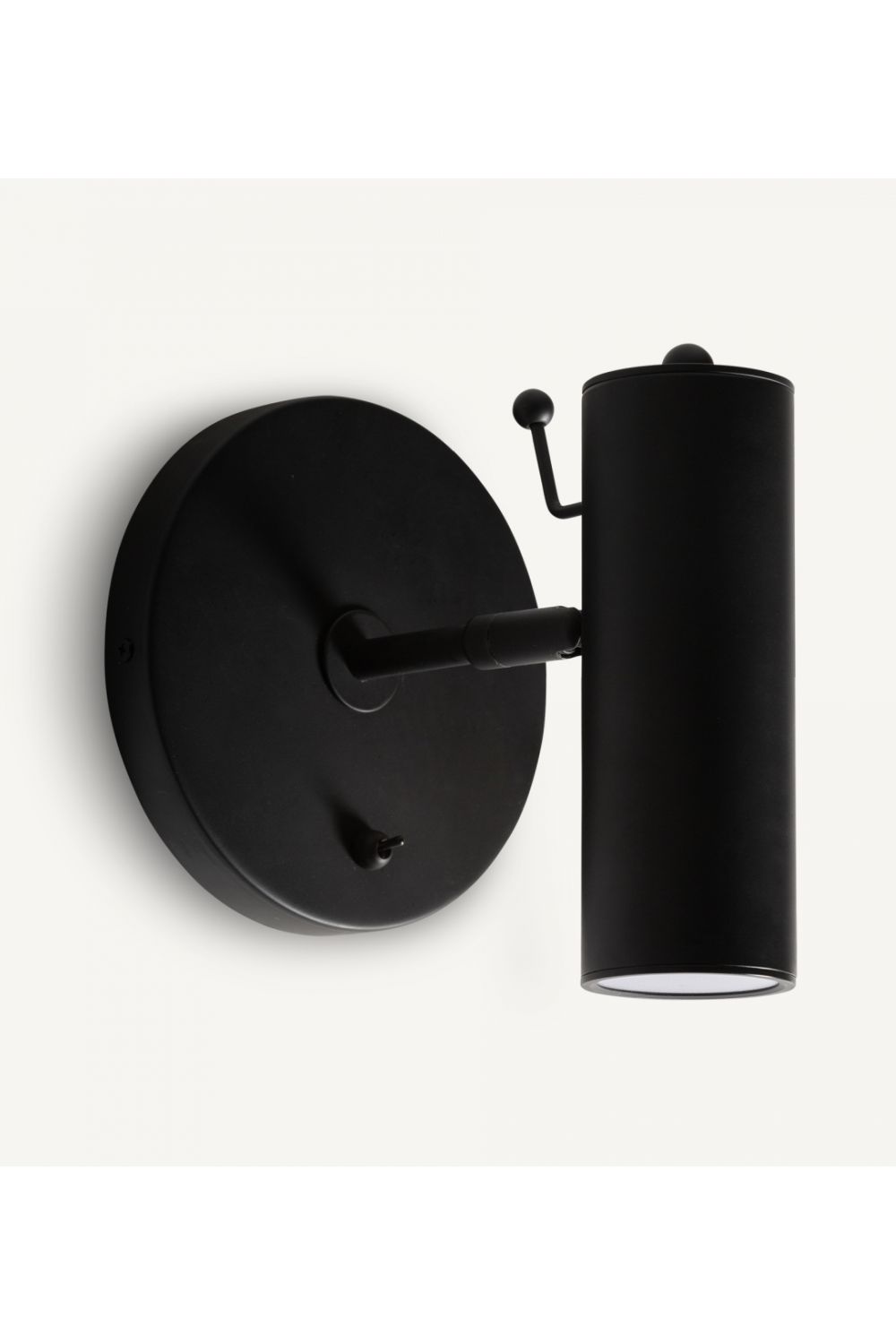 Black Cylindrical Wall Lamp | Vical Home Speldorf | Oroa.com