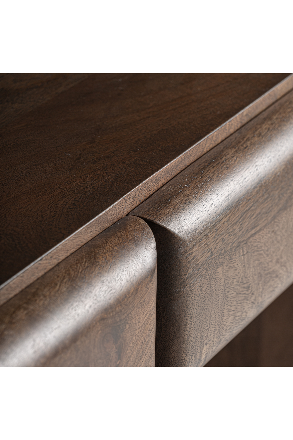 Mango Wood 2-Drawer Desk | Vical Home Gibles | Oroa.com