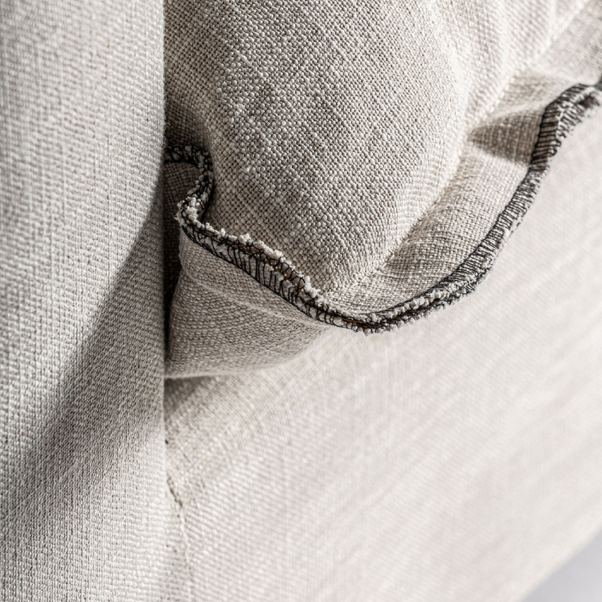 White Right Corner Modular Sofa | Oroa.com