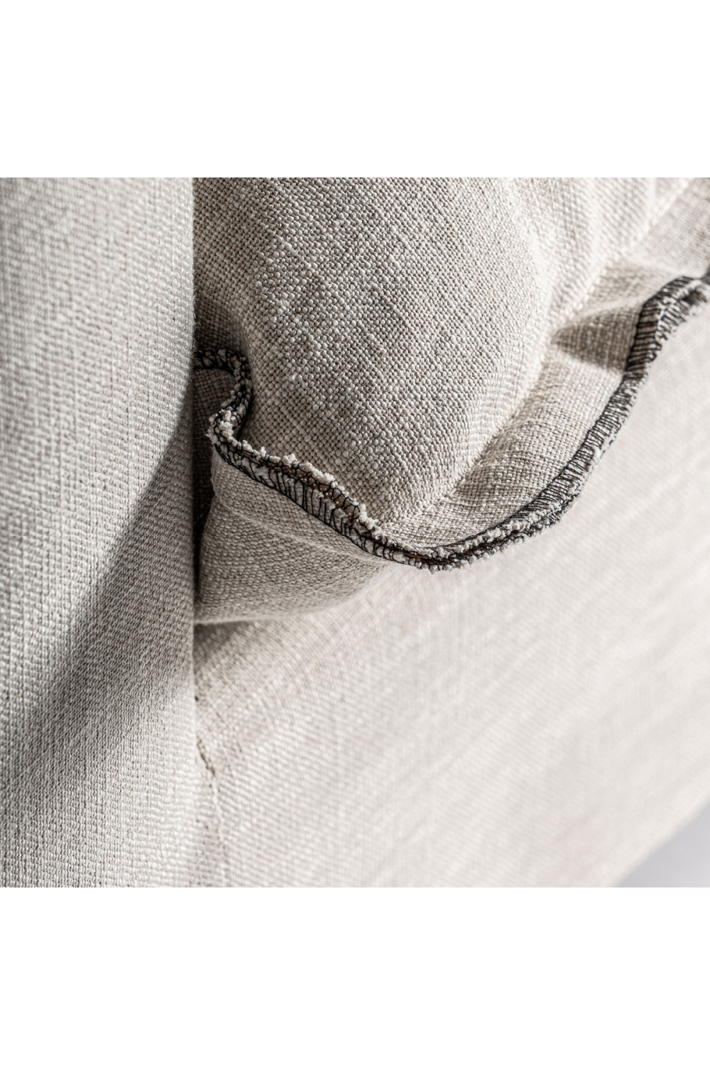 Off White Flanged Central Sofa | Vical Home Bief | Oroa.com