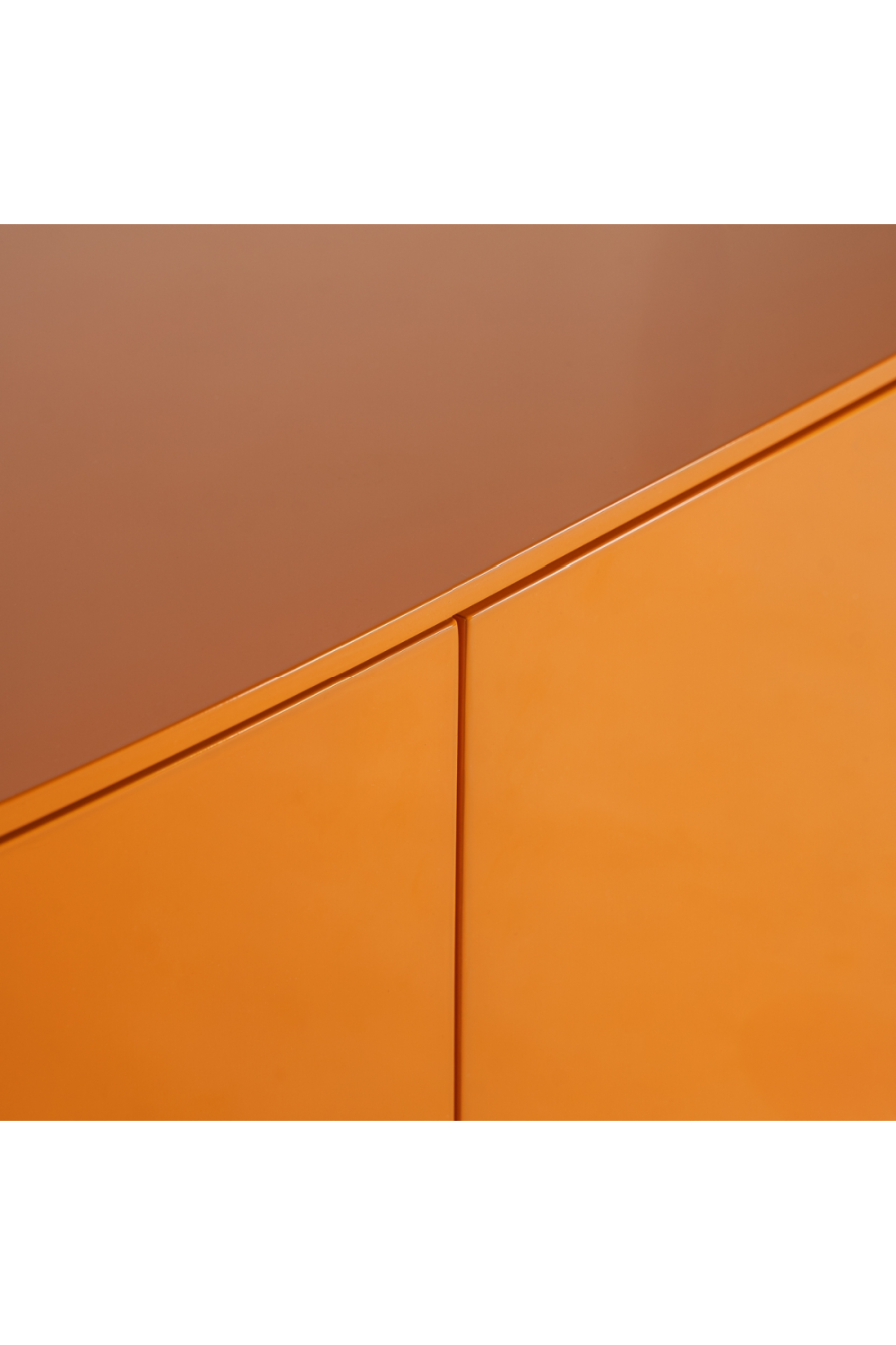 Orange 4-Door Media Unit | Vical Home Mirkov | Oroa.com