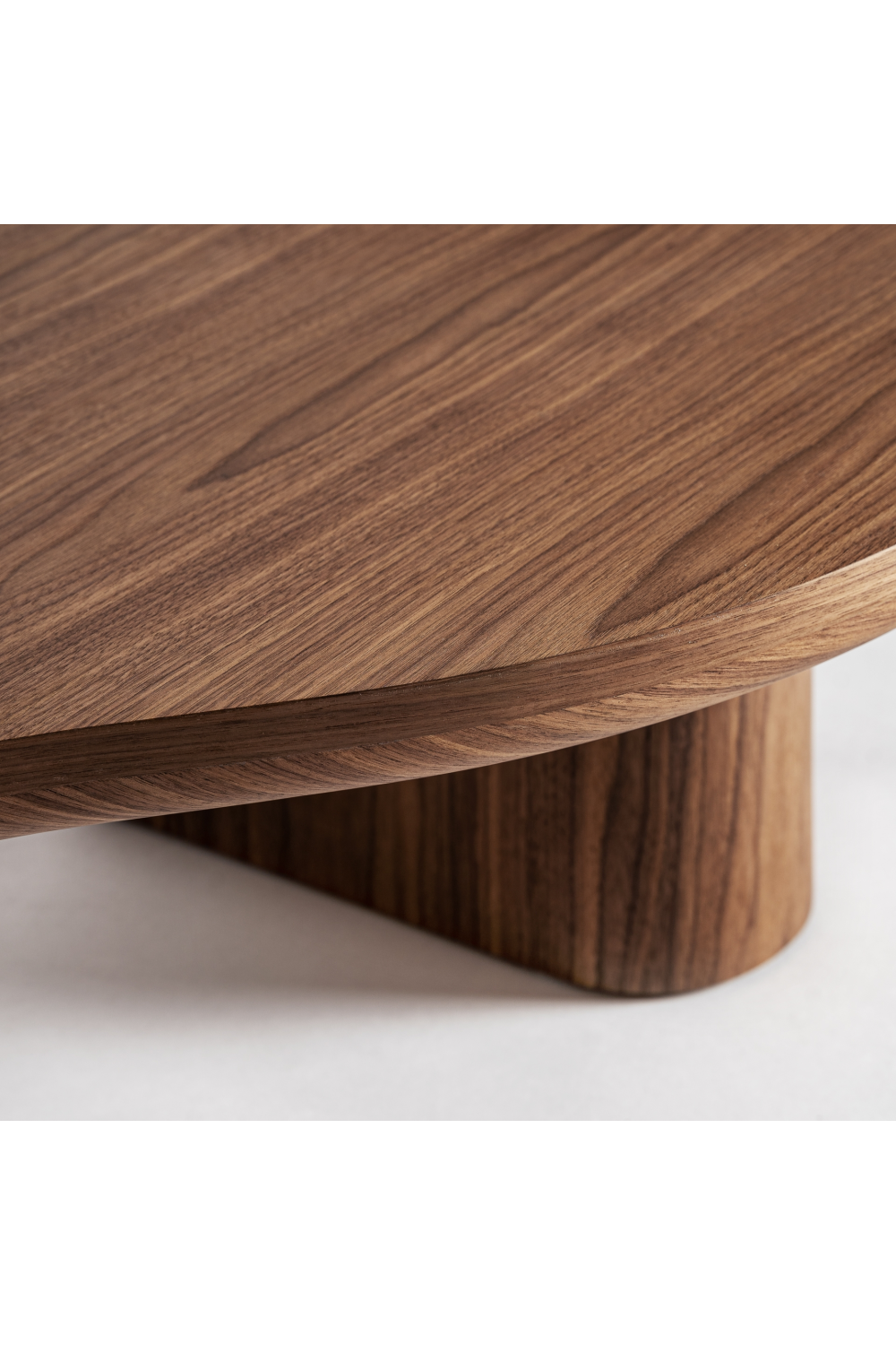 Organic-Shaped Wooden Coffee Table | Vical Home Dubí | Oroa.com
