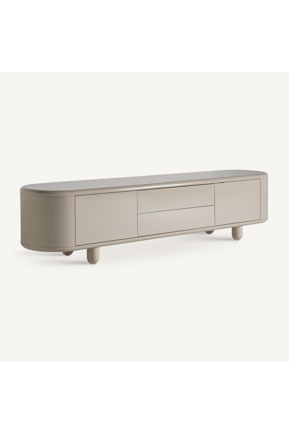 Gray Wooden Media Unit | Vical Home Zorbig | Oroa.com
