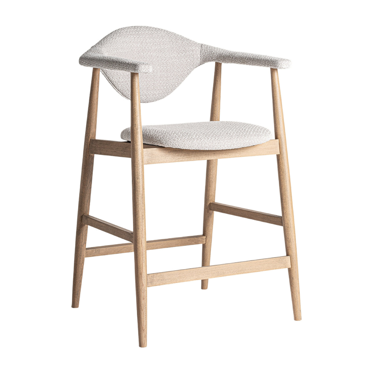 Modern European furniture - Beech Wood Framed Stool - www.oroa.com | Oroa.com