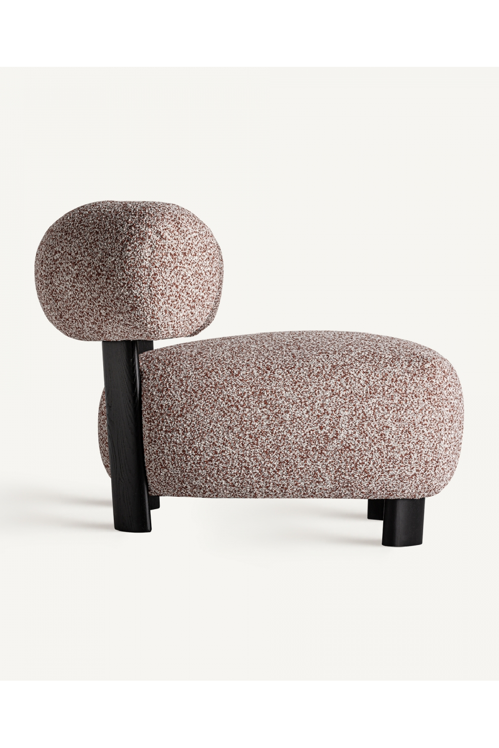 Red Marbled Low Lounge Chair | Vical Home | Oroa.com