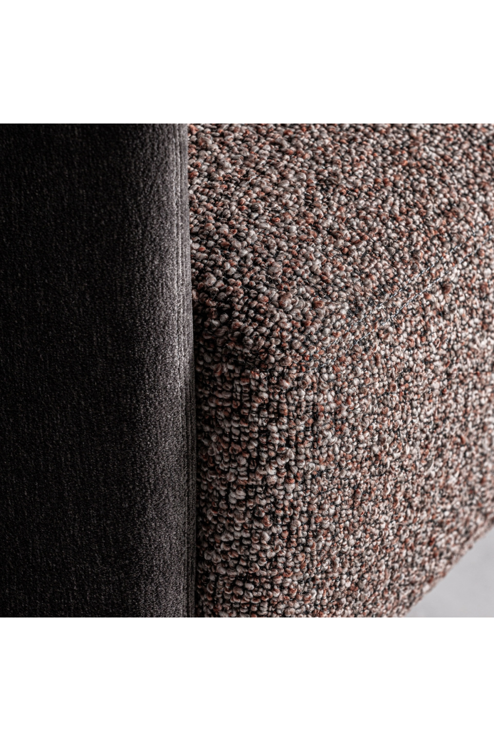 Brown Padded Lounge Armchair | Vical Home Brakel | Oroa.com