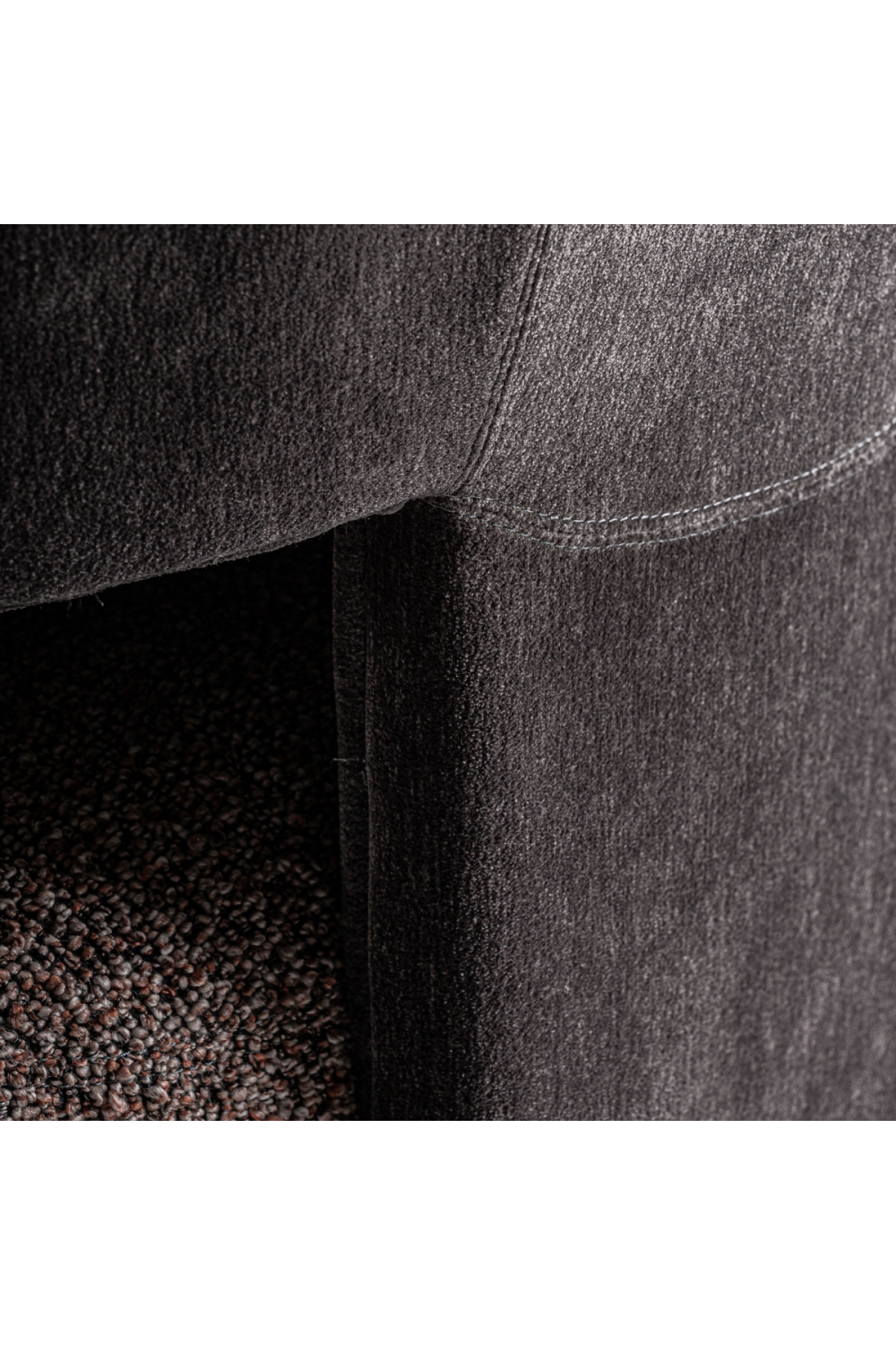 Brown Padded Lounge Armchair | Vical Home Brakel | Oroa.com