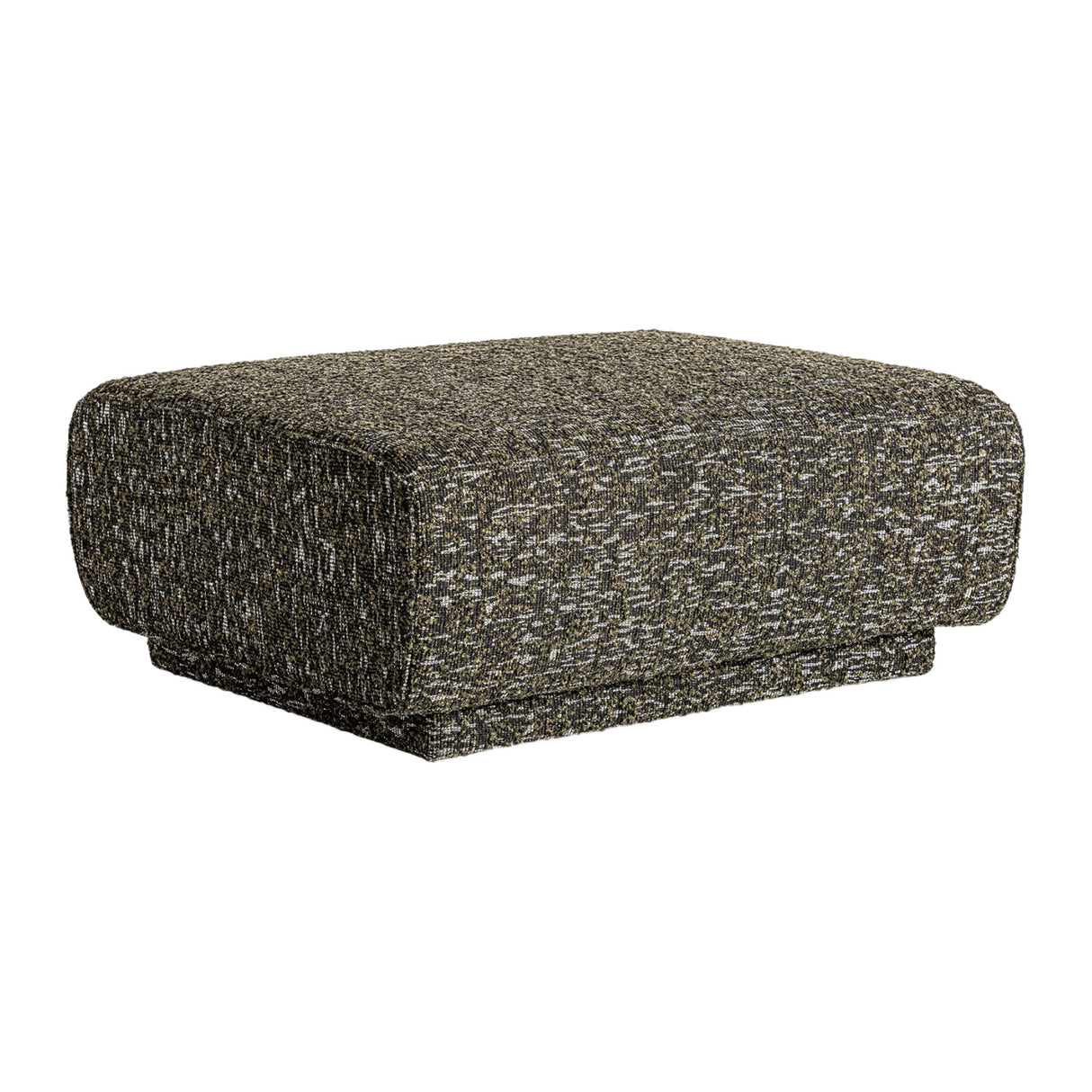 Green Marbled Ottoman | Oroa.com