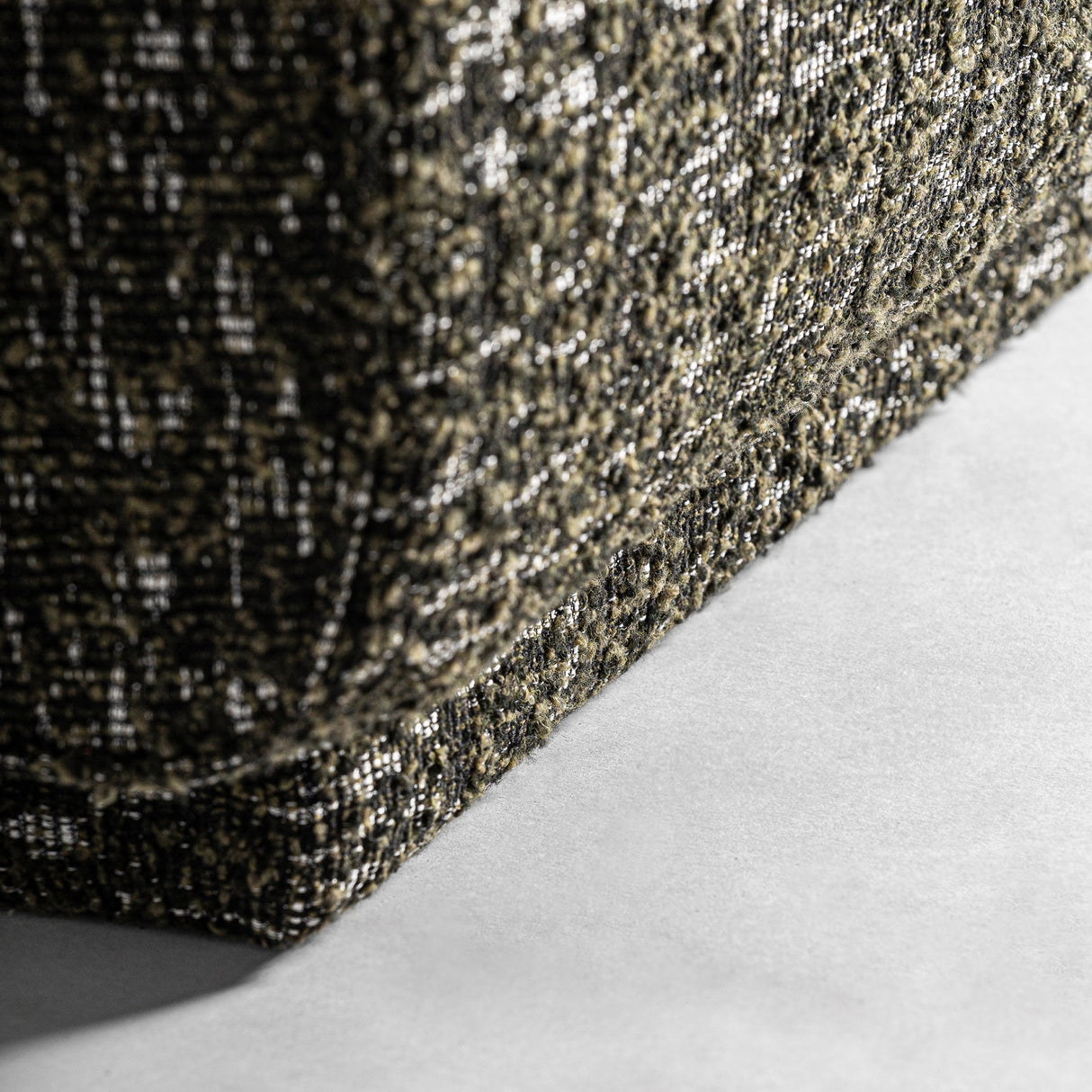 Green Marbled Ottoman | Oroa.com