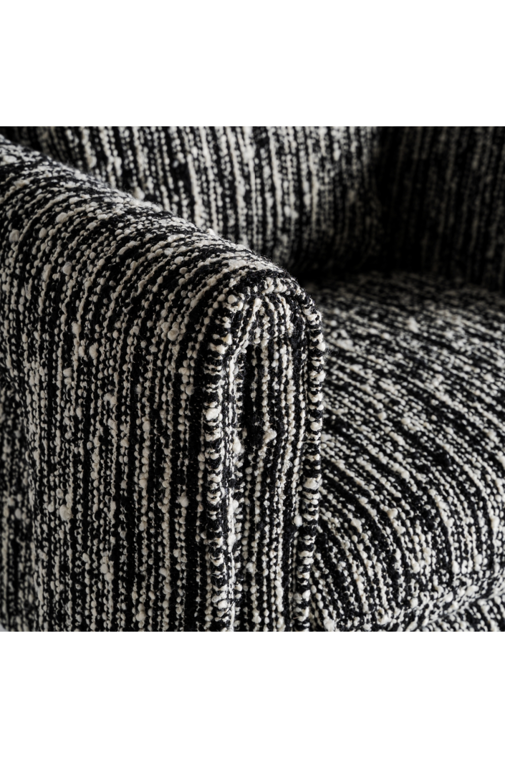 Marbled Black Accent Armchair | Vical Home Kostov | Oroa.com