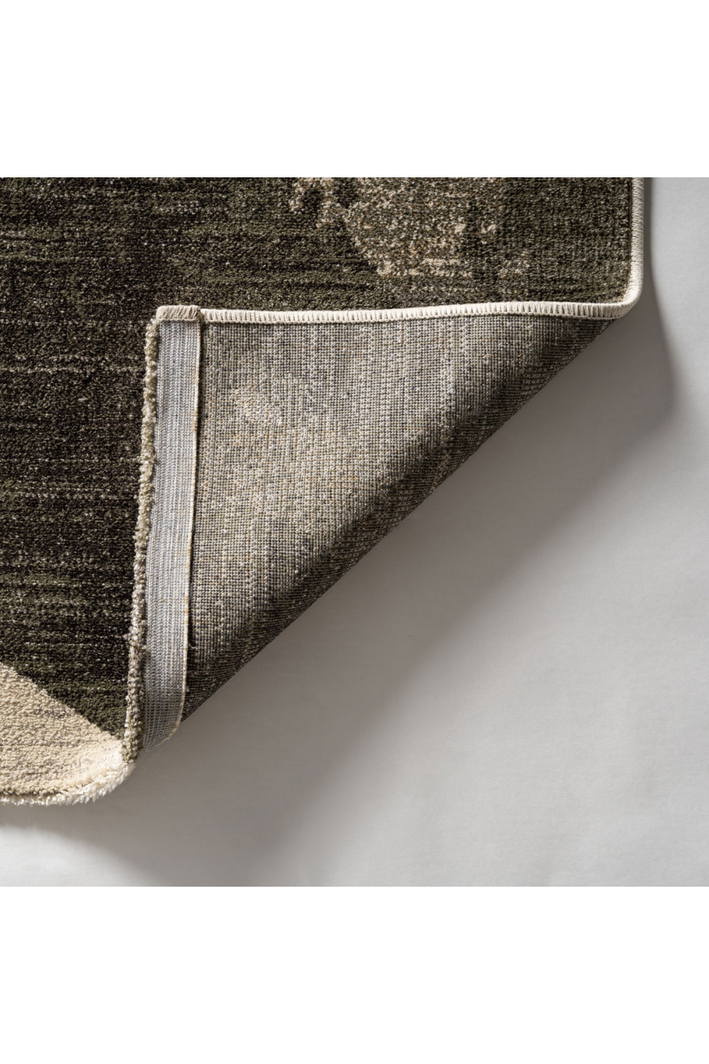 Green Abstract Print Rug 11' x 7'8" | Vical Home Dunia | Oroa.com