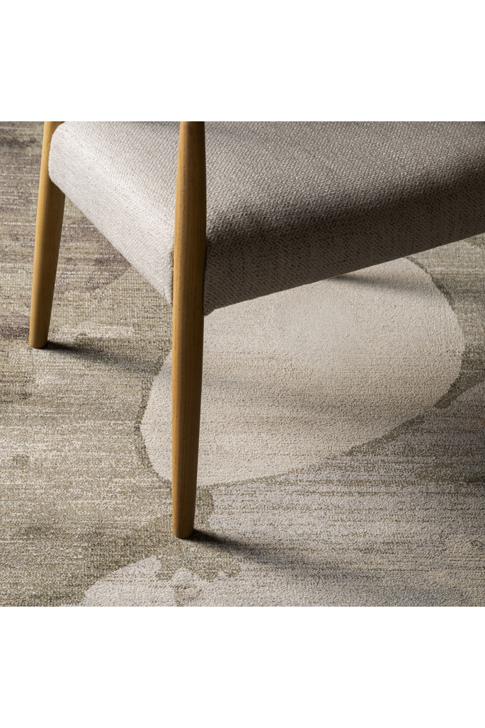 Green Abstract Print Rug 11' x 7'8" | Vical Home Dunia | Oroa.com