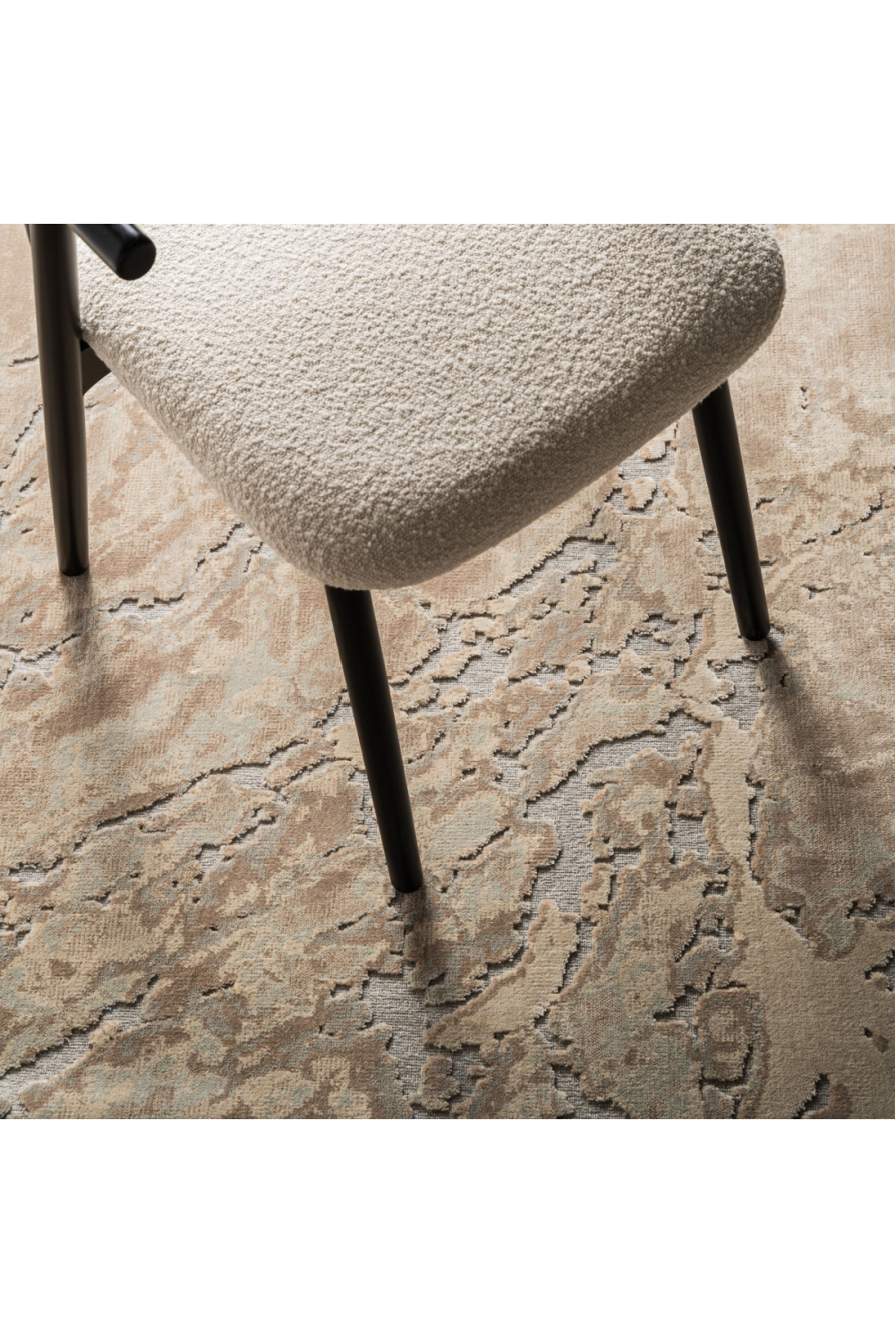 Brown Viscose Area Rug 10' x 6'5" | Vical Home Jena | Oroa.com