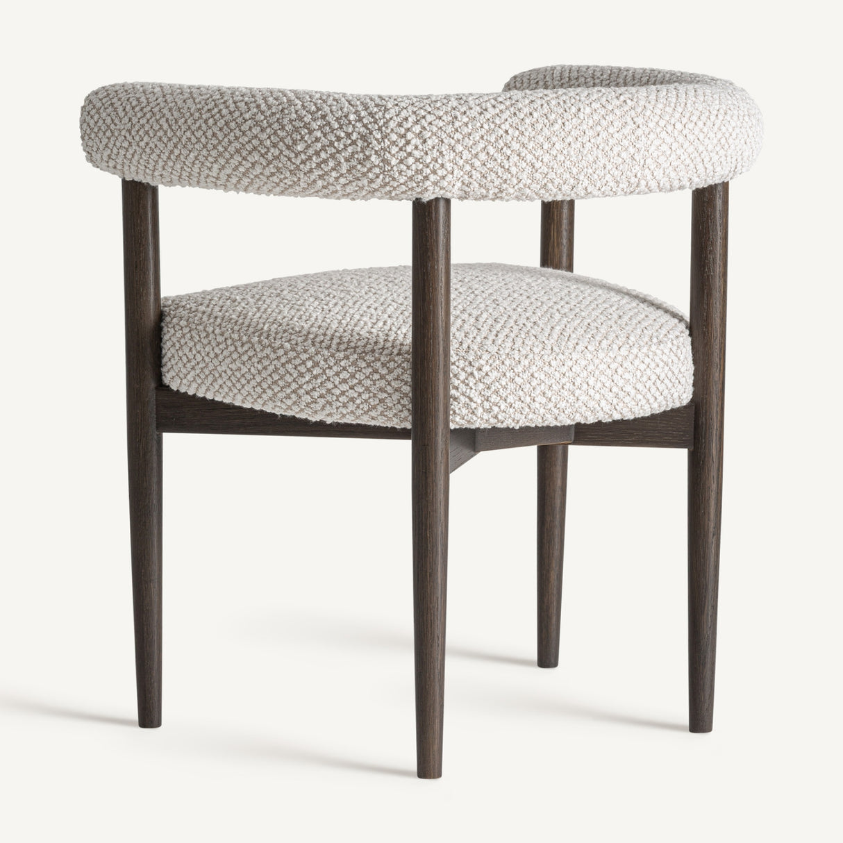 Ash Framed Curve Accent Chair | Oroa.com