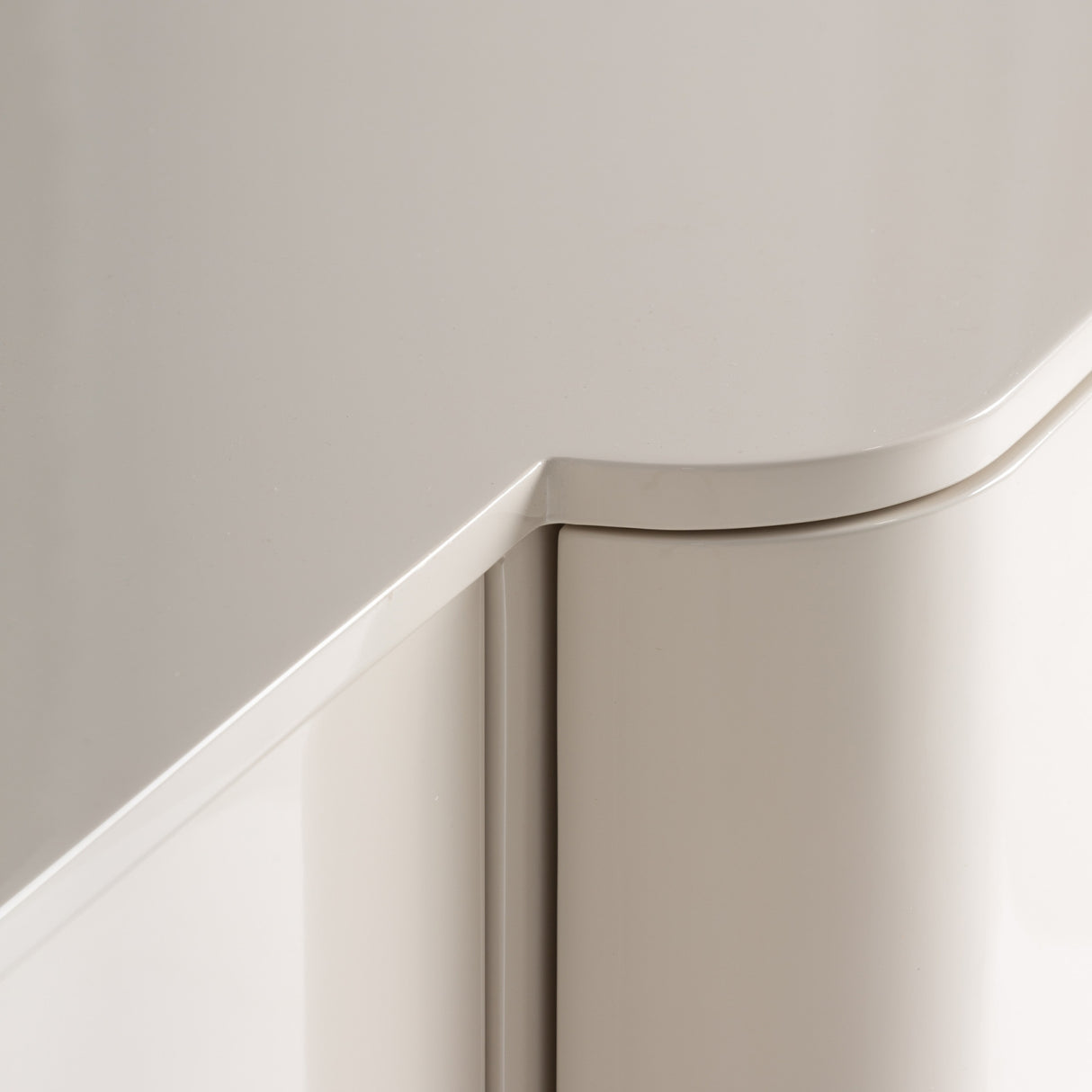 Modern European furniture - White 3-Drawer Sideboard - www.oroa.com | Oroa.com