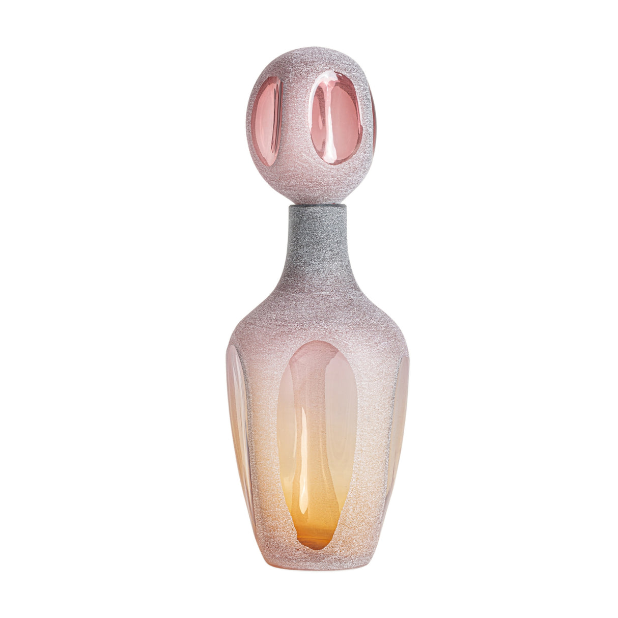 Modern European furniture - Pink Glass Vase - www.oroa.com | Oroa.com