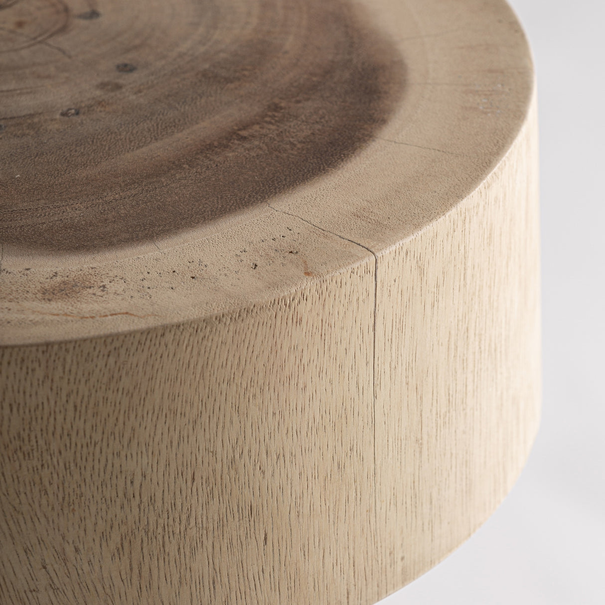 Carved Suar Wood Stool | Oroa.com