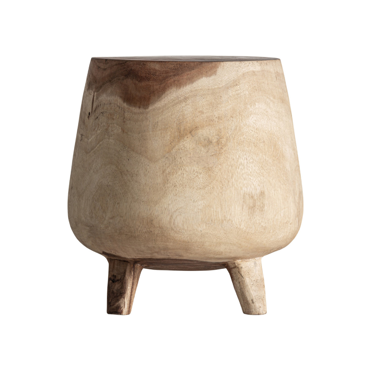 Suar Wood Ethnic-Style Side Table | Oroa.com