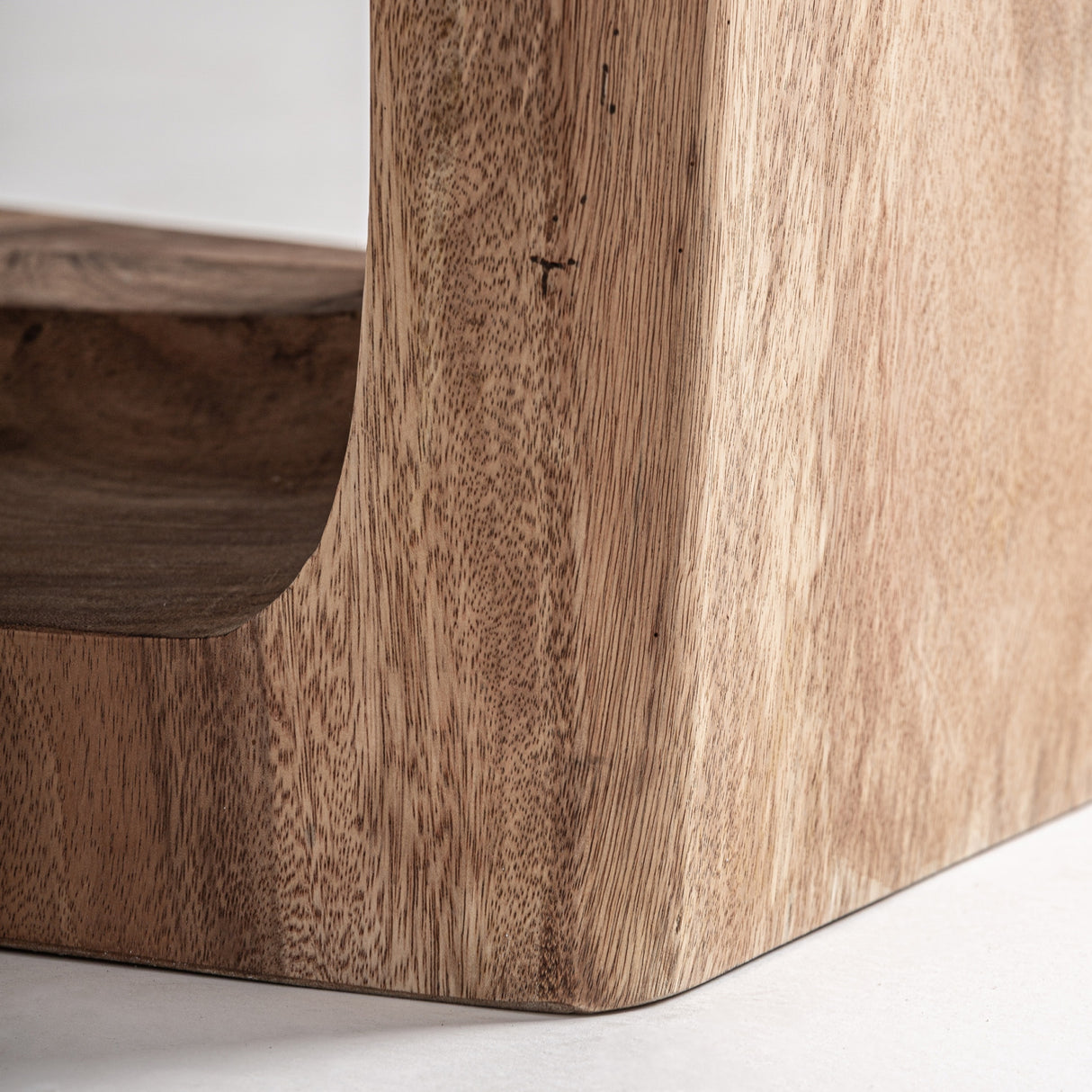 Modern European furniture - Suar Wood Cantilevered Dining Chair - www.oroa.com | Oroa.com